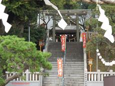 常総市大生郷神社学問の神様