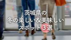 茨城県の冬の楽しい＆美味しいスポット3選